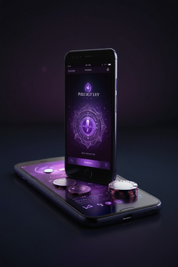 Smartphone avec l'app Pistolo Casino